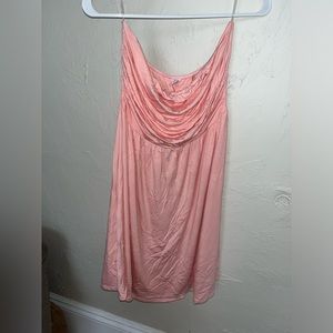 Strapless dress